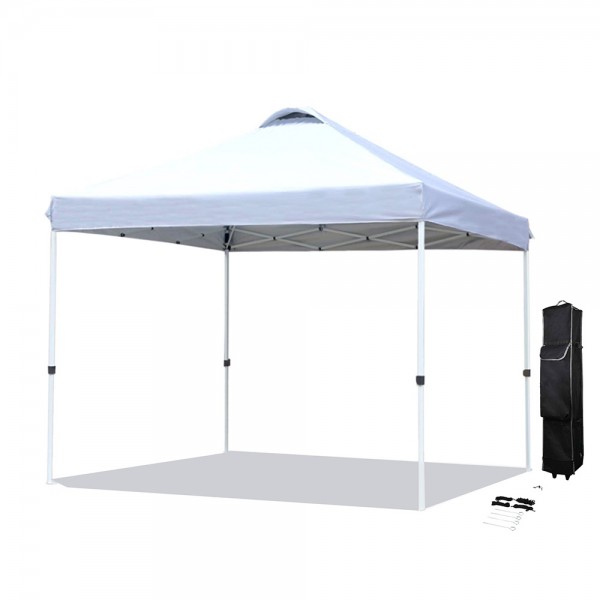 10" Full Color Pop Up Tent Kit With Vented Canopy