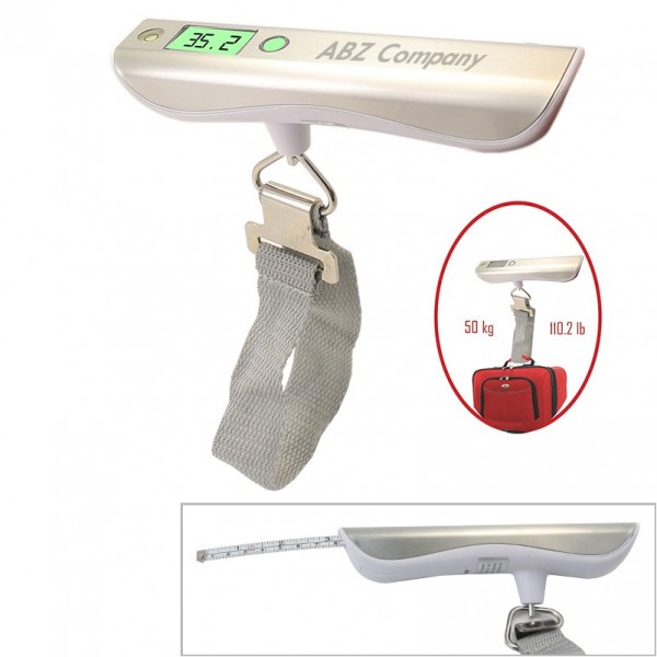 Electronic Luggage Scale w/Tape Measure