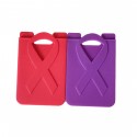 Silicone Aids Ribbon Phone Wallet/Phone Pocket