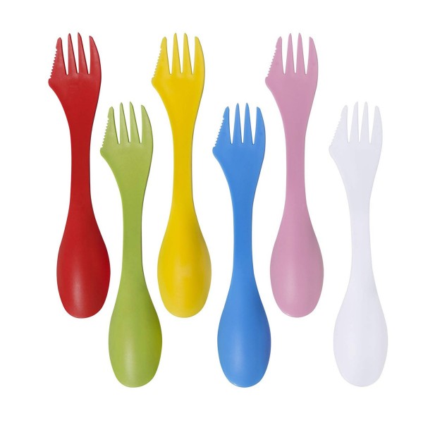 3 in 1 Multi-functional Plastic Sporks