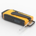 Survival Solar Hand Crank Flashlight NOAA Radio