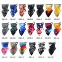 Triangle Cycling Neck Gaiter w/ Ear Loop