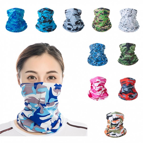 Ice Silk Skull Cooling Neck Gaiter