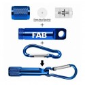 Carabiner and Flashlight Keychain