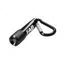 Carabiner and Flashlight Keychain