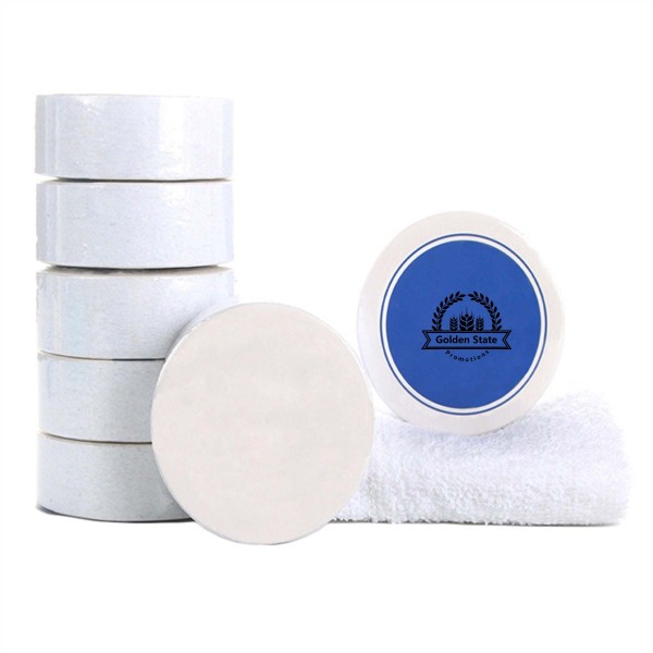 Round Shape Compressed Towel