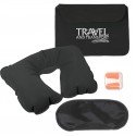 Travel Pillow with Eye Mask and Earplugs