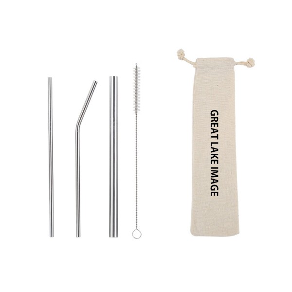 Stainless Steel Straw Suit