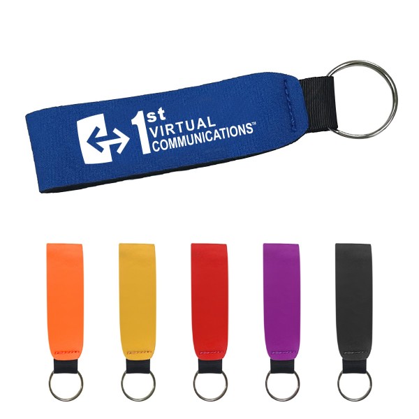 Neoprene Wristband Key Ring