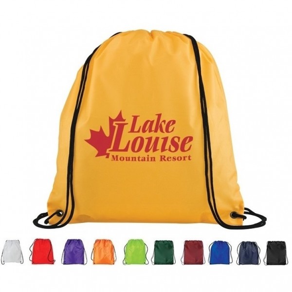 210D Polyester Drawstring Backpack