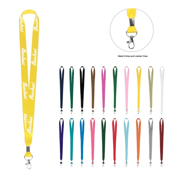 3/4" Polyester Lanyard