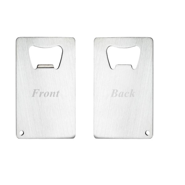 Stainless Credit Card Bottle Opener