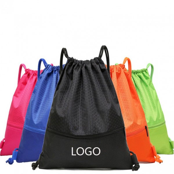 Waterproof Drawstring Sports Backpack