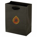 White Cardboard Paper Bag With Handle