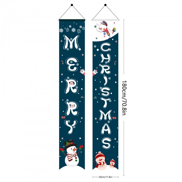 Christmas Porch Sign Banner