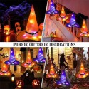 Halloween LED Glowing Witch Hats