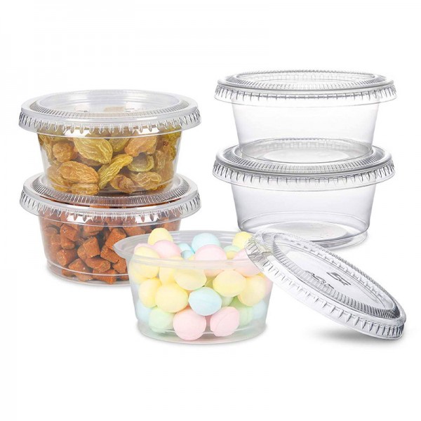 1.5 oz clear plastic souffle cup