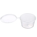 Disposable Plastic Portion Cups with Lids