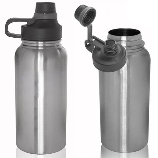 32 oz BPA free Vacuum Stainless Steel Water Bottle w/ Handle