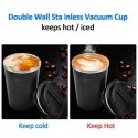 Insulated Coffee Travel Mug With Lids