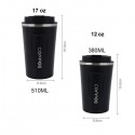 Insulated Coffee Travel Mug With Lids