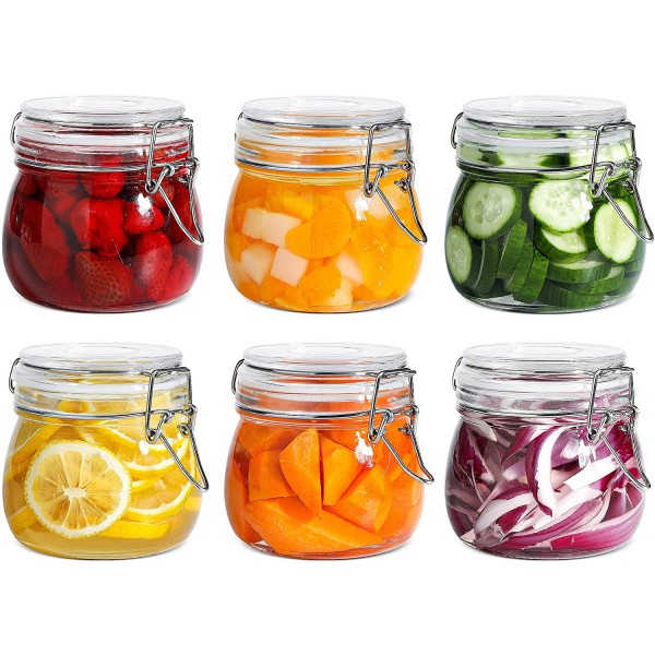 Glass Jars with Lids