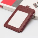 ID Badge Card Holder Wallet with Neck Lanyard Strap