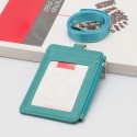 ID Badge Card Holder Wallet with Neck Lanyard Strap