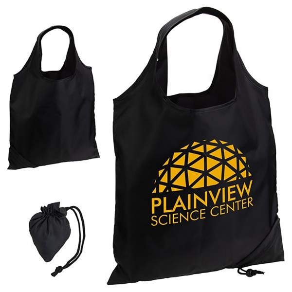 RPET Environmental Friendly Folding Reusable Tote Bag