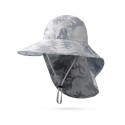 Wide Brim Fishing Sun Hat With Neck Flap