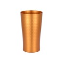 15 Oz Reusable Aluminum Hammered Cup