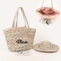 Straw Bag Hand-woven Handle Handbags