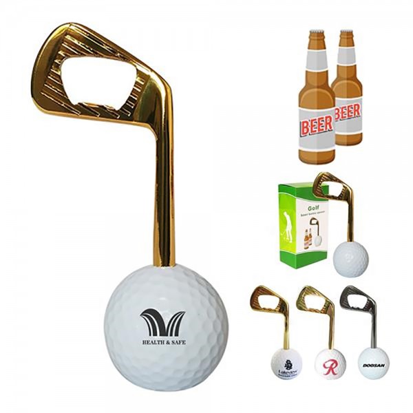 Golf Ball Bottle Opener