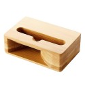 Bamboo Wooden Phone Amplifier Stand