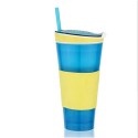 2 in 1 Snack and Drink Cup