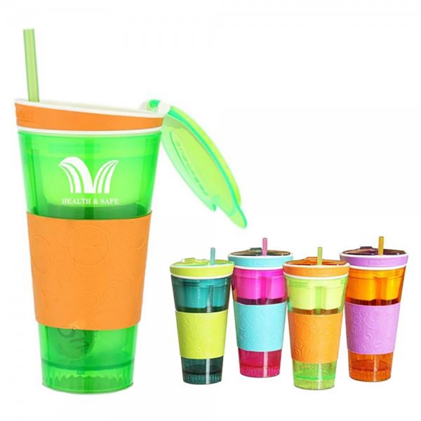 2 in 1 Snack and Drink Cup