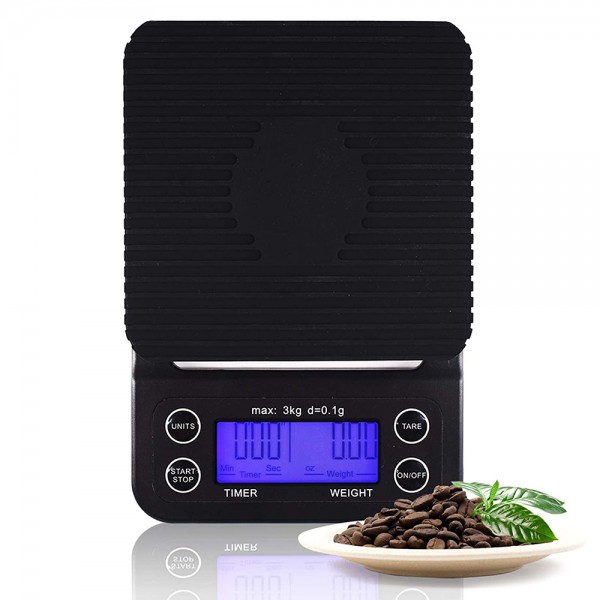 Digital Coffee Scale With Timer For Pour Over And Drip