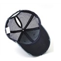 Washed Ponytail Mesh Baseball Cap