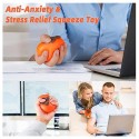 Silicone Squeeze Toys Stress Relief Persimmon