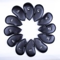 12 pcs PU Leather Blade Putter Head Cover