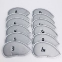 12 pcs PU Leather Blade Putter Head Cover