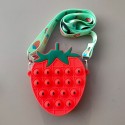 Silicone Push Pop Bubble Purse  Keychain