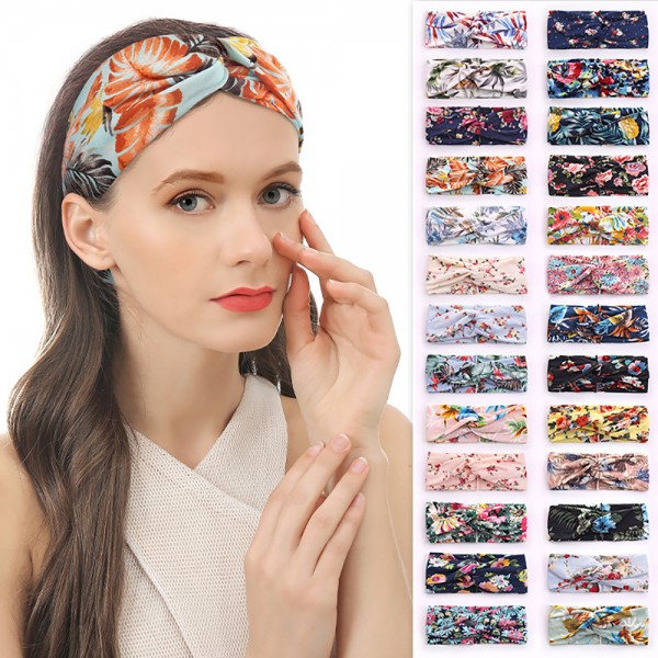 Full Color Knotted Head Band