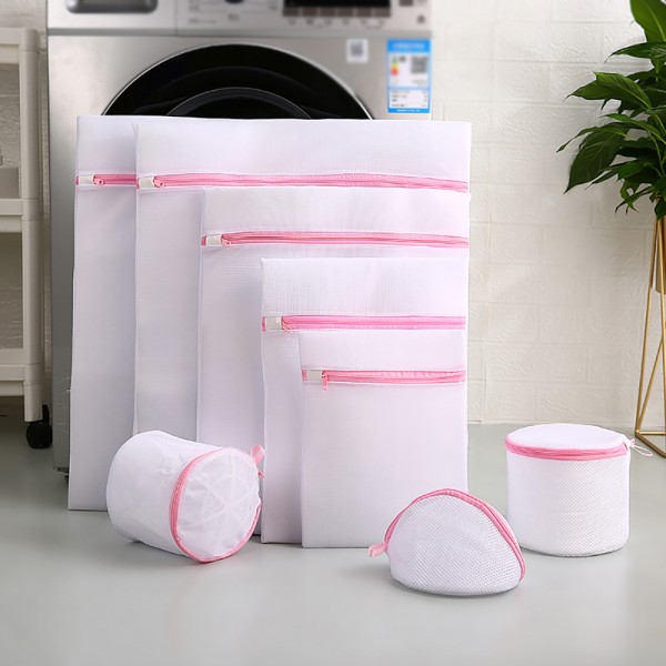 7pcs Mesh Laundry Wash Bags with Premium Zipper