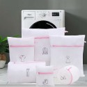 6pcs Mesh Laundry Wash Bags with Premium Zipper