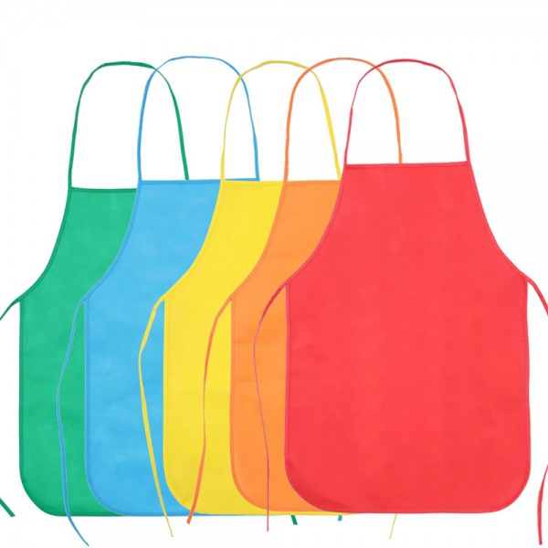 Solid Color Disposable Apron