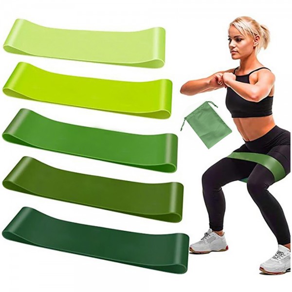 5 Levels Resistance Bands Yoga Set