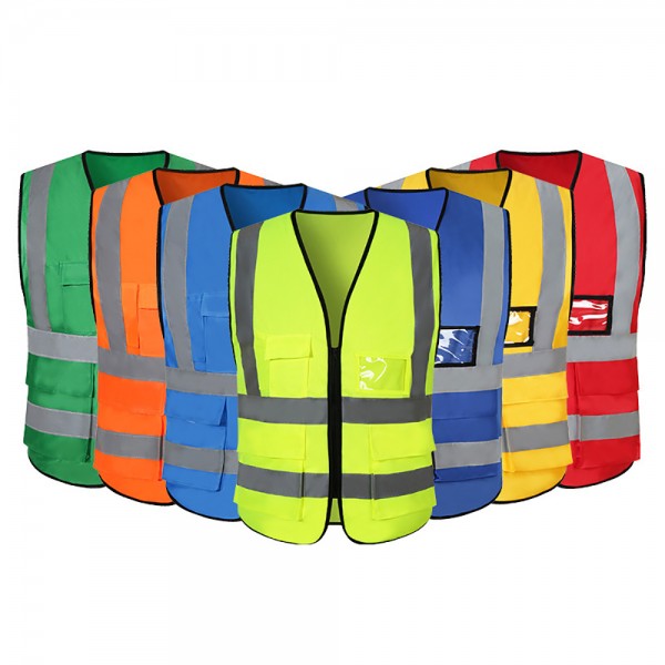 High Visibility Reflective Safety Vest