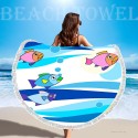 Deluxe Round Beach Towel