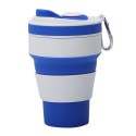 Silicone Foldable Sippy Cup W/Drinking Straw